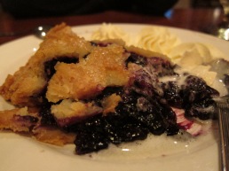 Blueberry Pie at York Harbor Inn