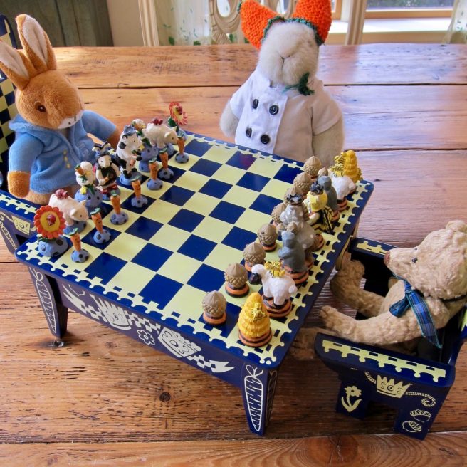 an easter tale starring mr cornelius and his checkmates